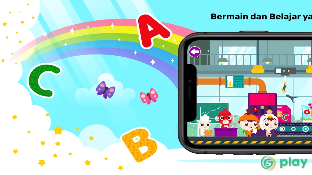 Learn Alphabet for Kids with Marbel — скриншот 1