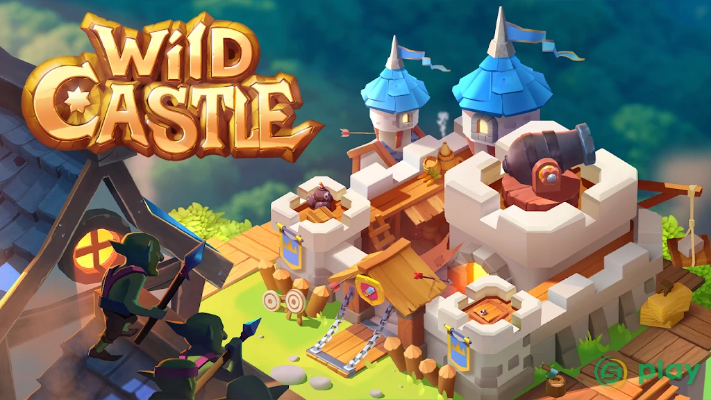 Wild Castle: 3D Offline Strategy Defender TD — скриншот 1