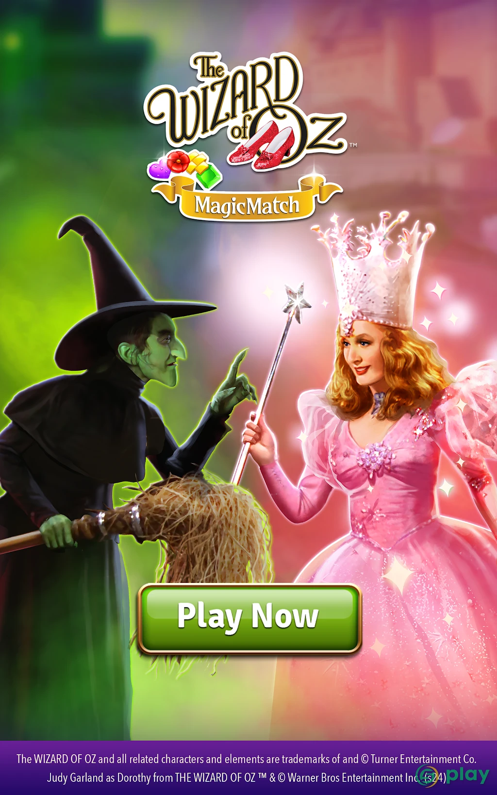 The Wizard of Oz Magic Match 3 — скриншот 1