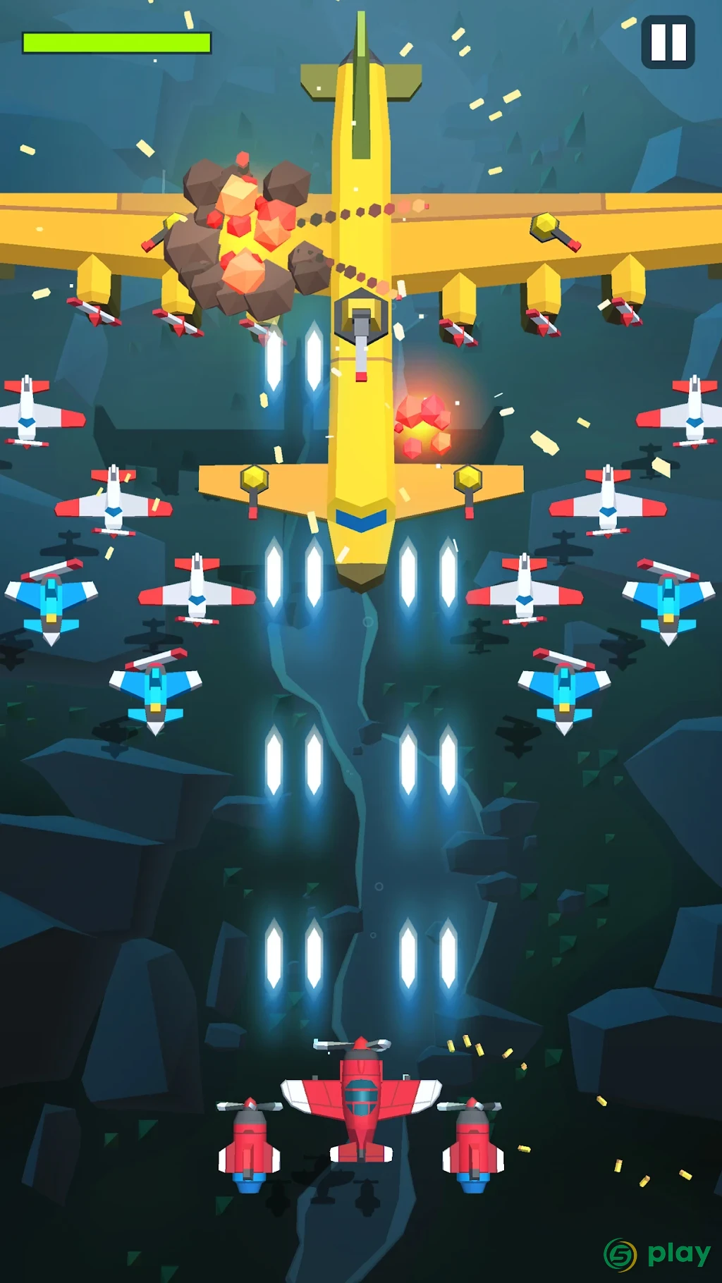 Burning Sky: Aircraft Combat 3D — скриншот 5