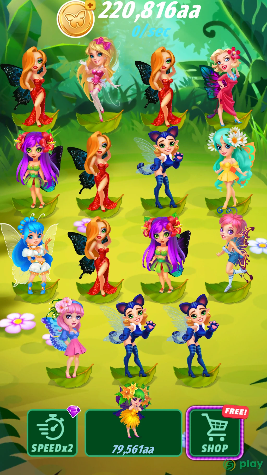 Merge Fairies - Best Idle Clicker — скриншот 4