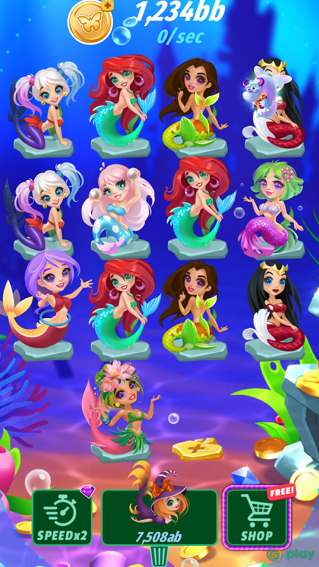 Merge Fairies - Best Idle Clicker — скриншот 6