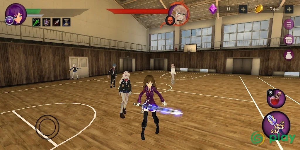 Anime High School Zombie Simulator — скриншот 10