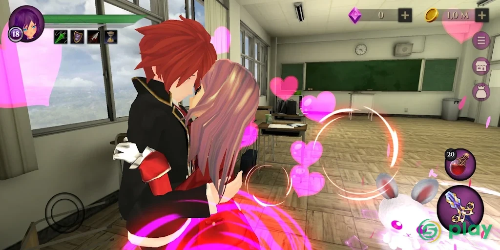 Anime High School Zombie Simulator — скриншот 1