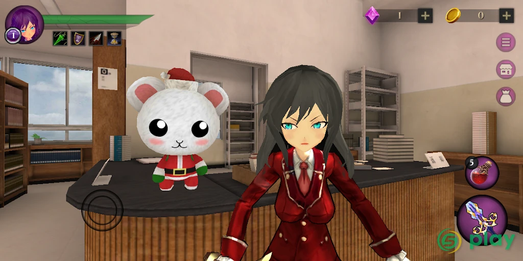 Anime High School Zombie Simulator — скриншот 2