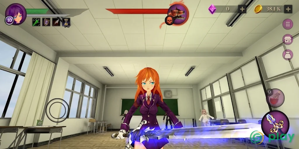 Anime High School Zombie Simulator — скриншот 5