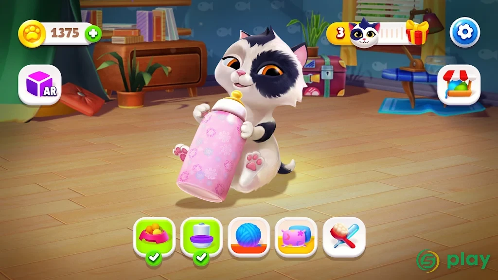 My Cat: Котик Тамагочи | Мой виртуальный питомец — скриншот 9
