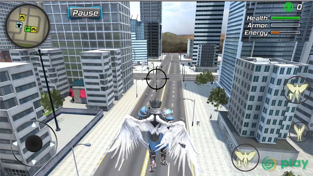 Crime Angel Superhero - Vegas Air Strike — скриншот 1