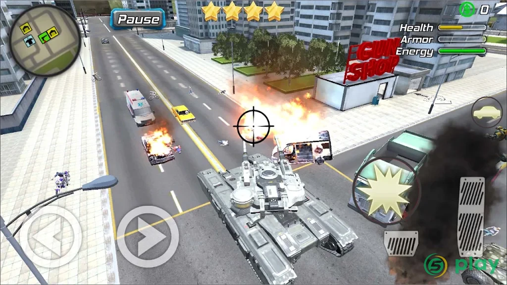 Crime Angel Superhero - Vegas Air Strike — скриншот 5