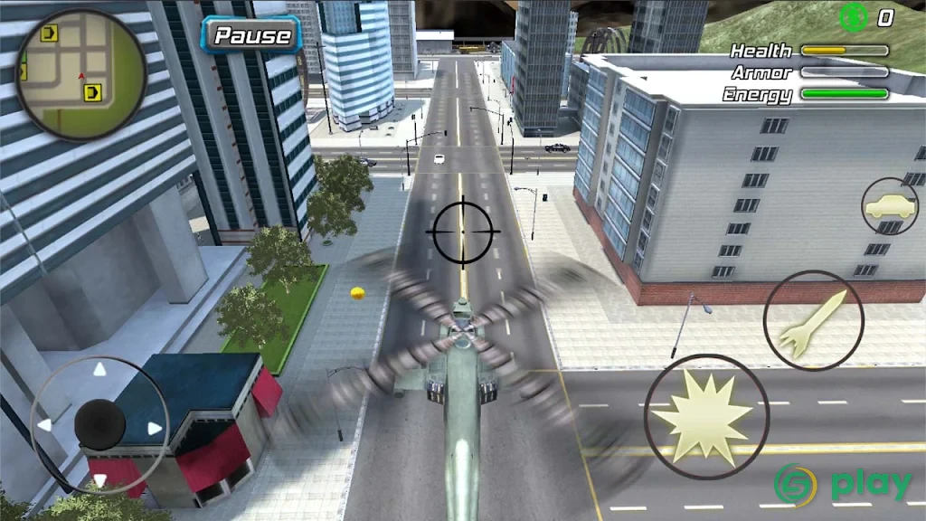 Crime Angel Superhero - Vegas Air Strike — скриншот 6