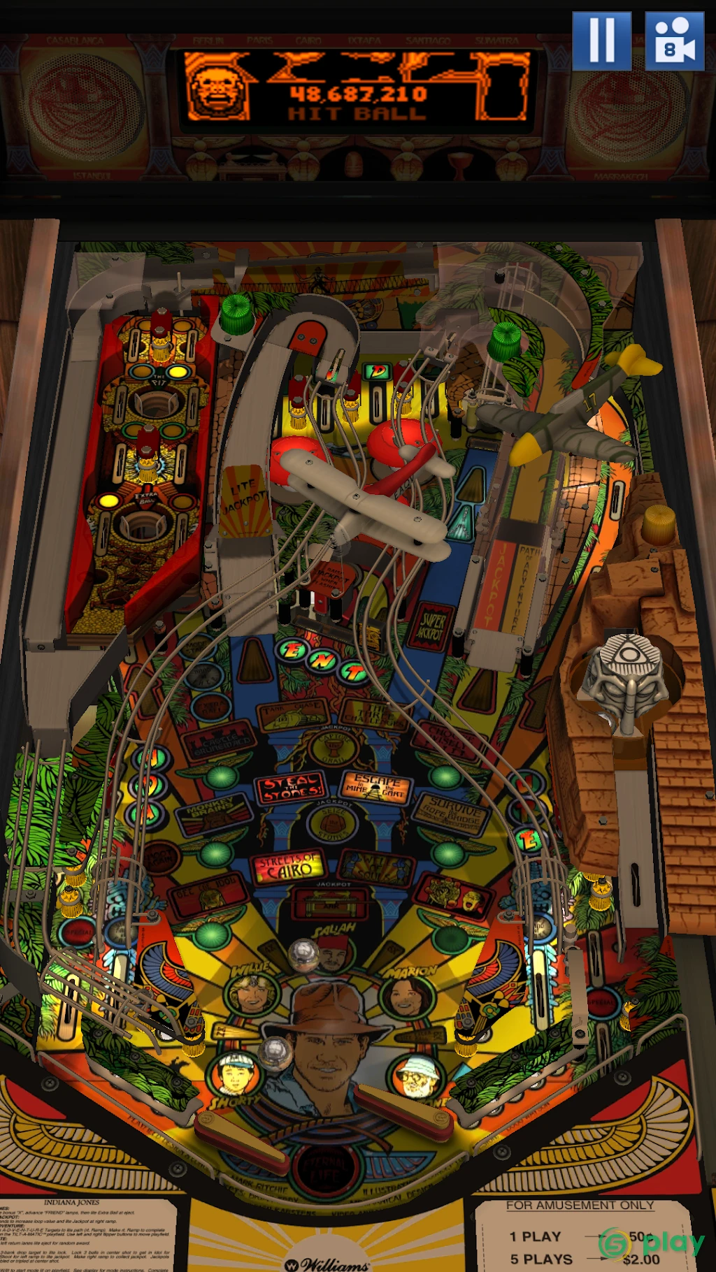 Williams Pinball — скриншот 1