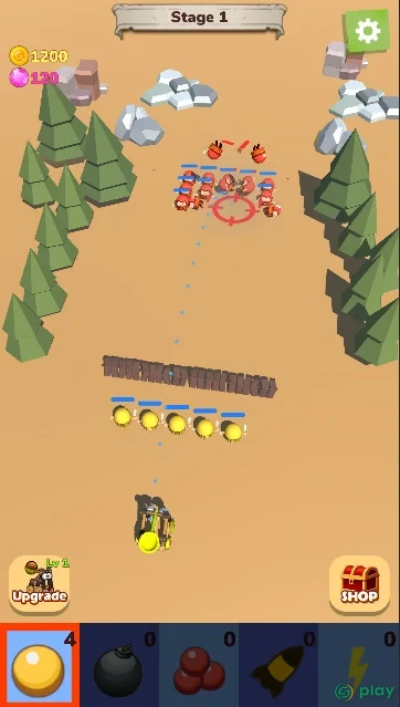 Burning Fortress 2 — скриншот 10