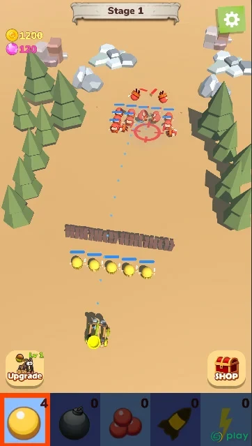Burning Fortress 2 — скриншот 6