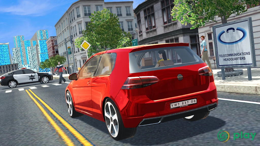 Car Simulator Golf — скриншот 2