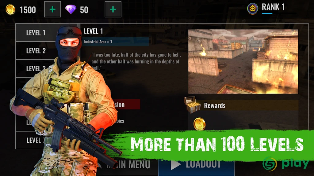 Zombie Shooter Hell 4 Survival — скриншот 3