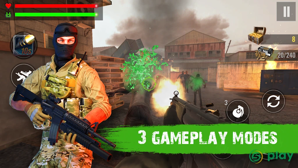 Zombie Shooter Hell 4 Survival — скриншот 5