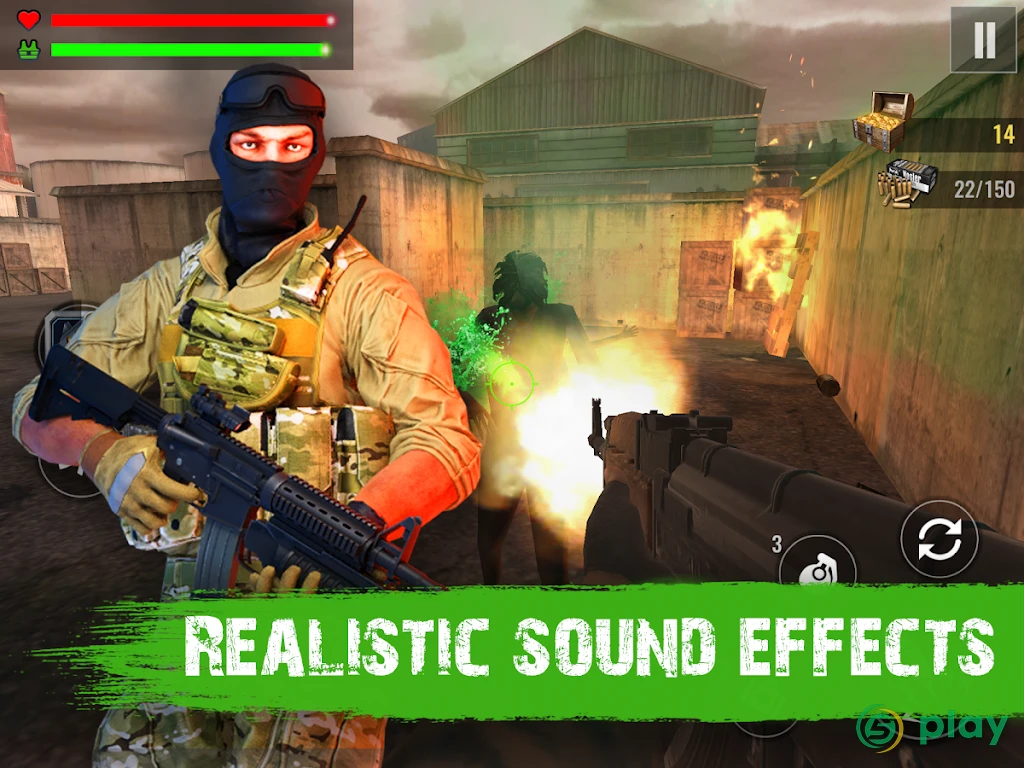 Zombie Shooter Hell 4 Survival — скриншот 9