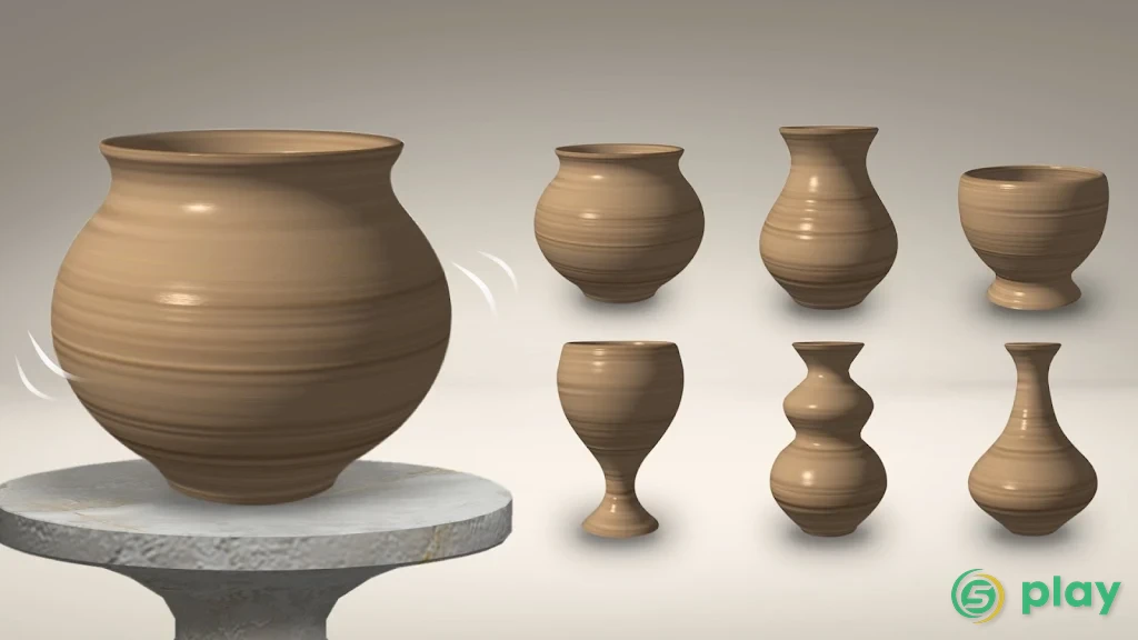 Pottery Master –Расслабляющий Керамический Арт — скриншот 4