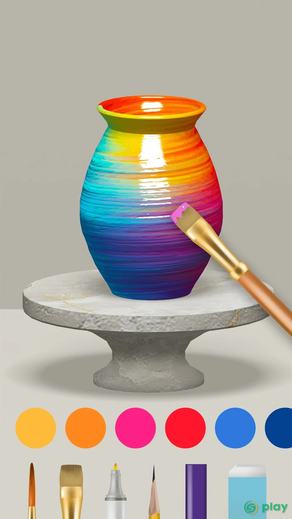 Pottery Master –Расслабляющий Керамический Арт — скриншот 6