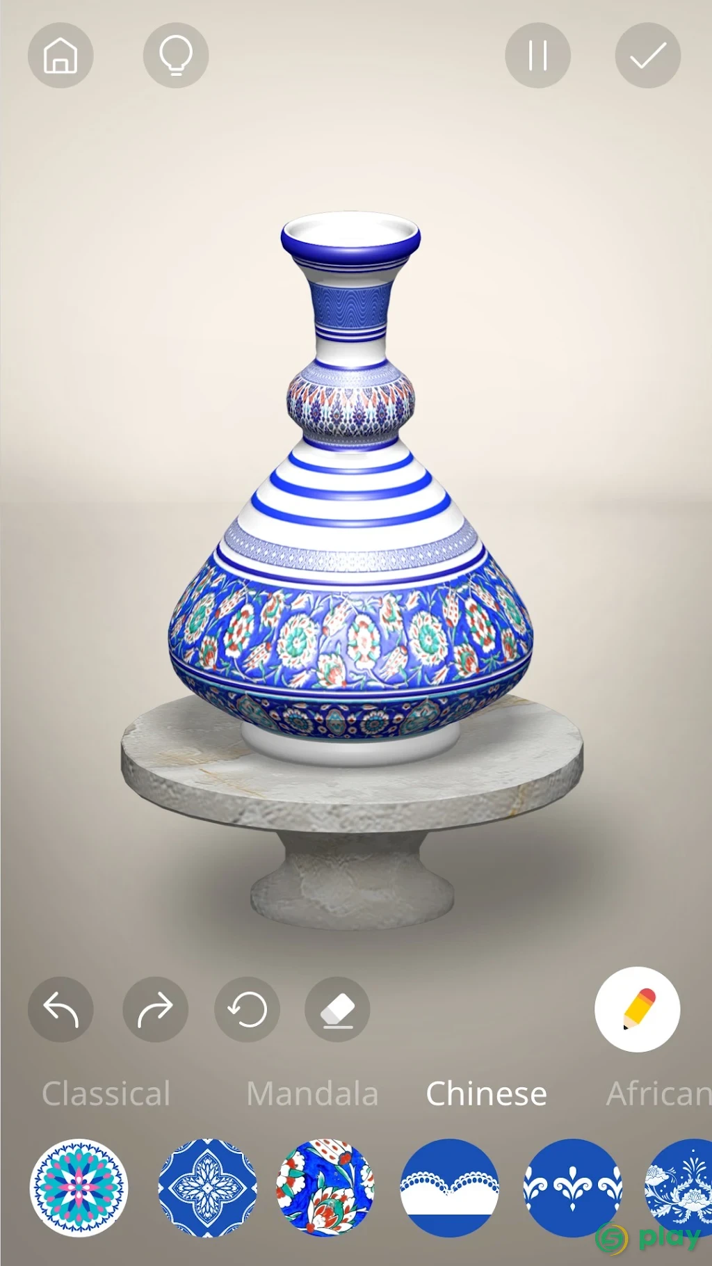Pottery Master –Расслабляющий Керамический Арт — скриншот 7
