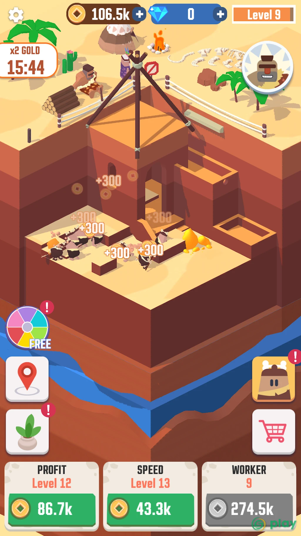 Idle Digging Tycoon — скриншот 2