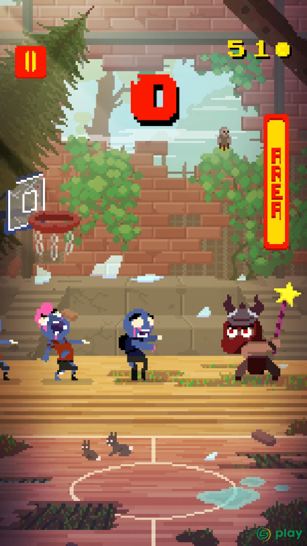 Basketball vs  Zombies — скриншот 1