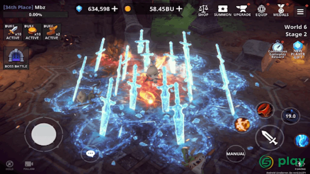 Dungeon Knight: 3D Idle RPG — скриншот 10