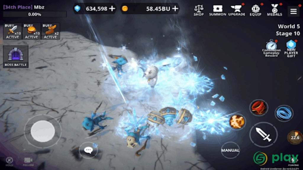 Dungeon Knight: 3D Idle RPG — скриншот 11