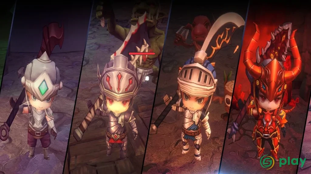 Dungeon Knight: 3D Idle RPG — скриншот 1