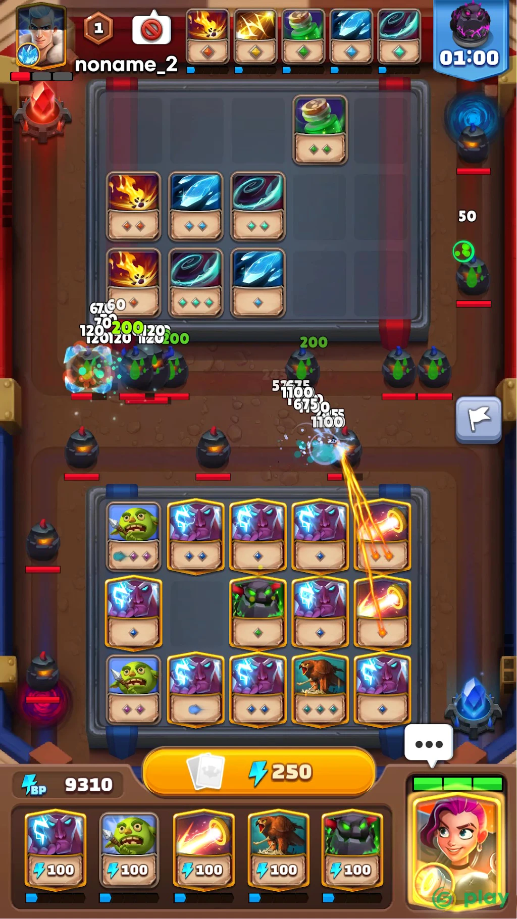 Случайных оборона(Random Card Defense) — скриншот 8