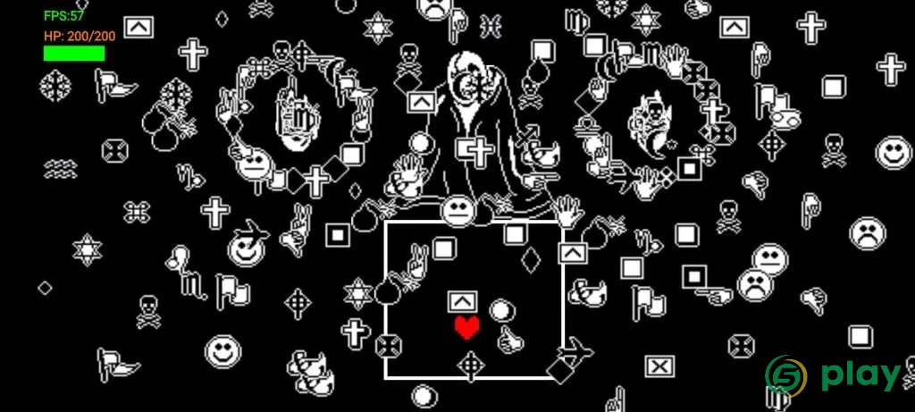 Undertale BattleTale boss fight fangame — скриншот 3