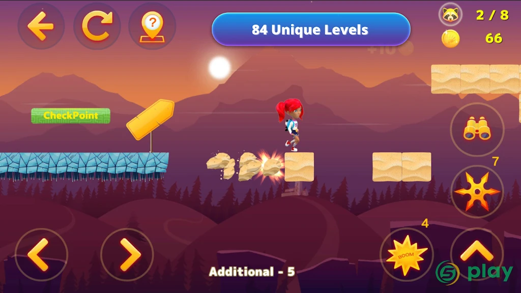 Tricky Liza: Платформер Приключений С Сюжетом 2D — скриншот 5