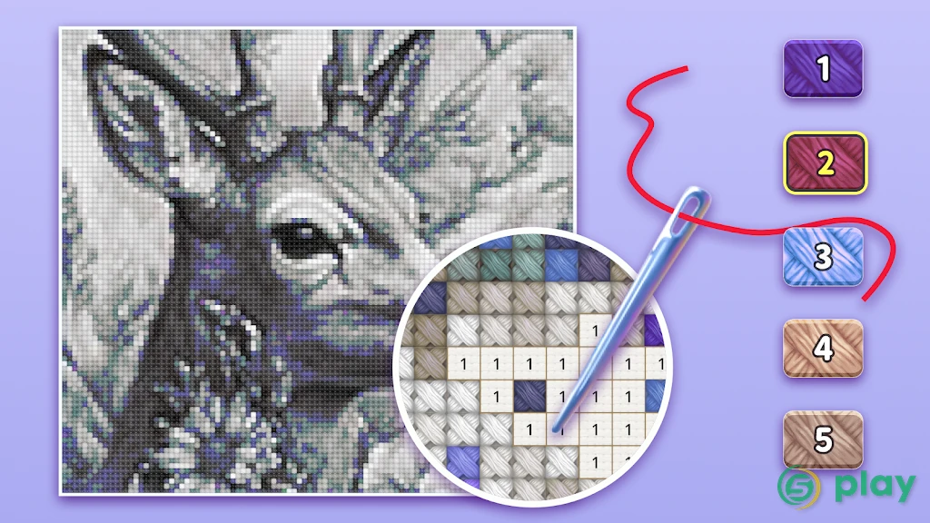Cross Stitch Joy — скриншот 2