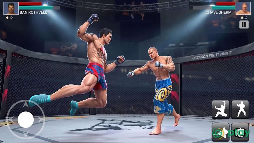 MMA Fighting менеджер: Боевые искусства Обучение — скриншот 4