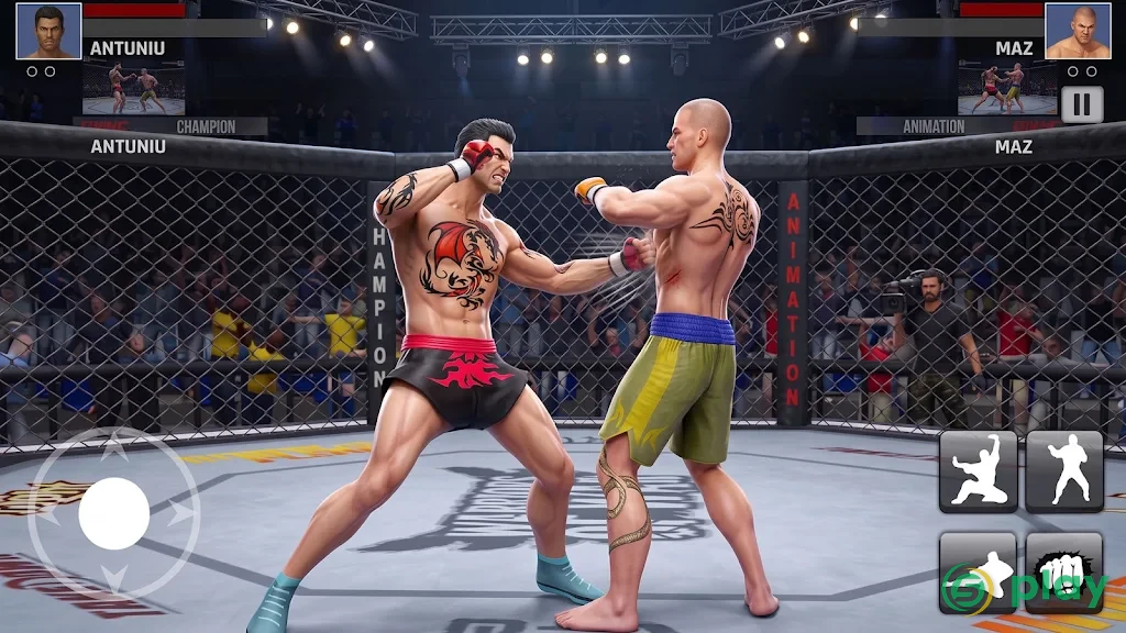 MMA Fighting менеджер: Боевые искусства Обучение — скриншот 5