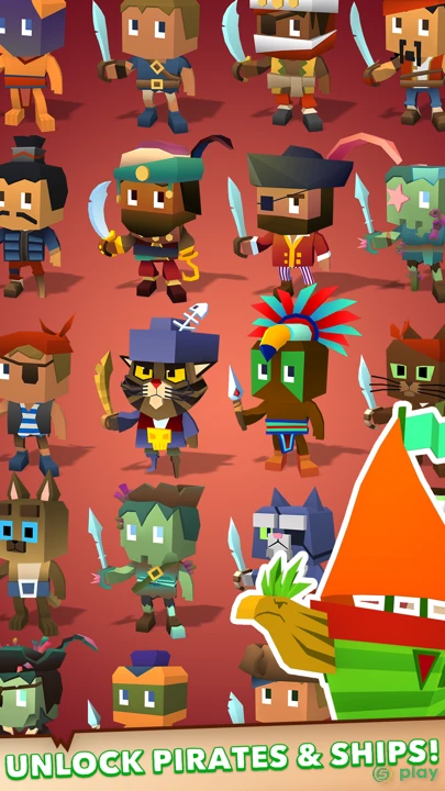 Blocky Pirates — скриншот 5