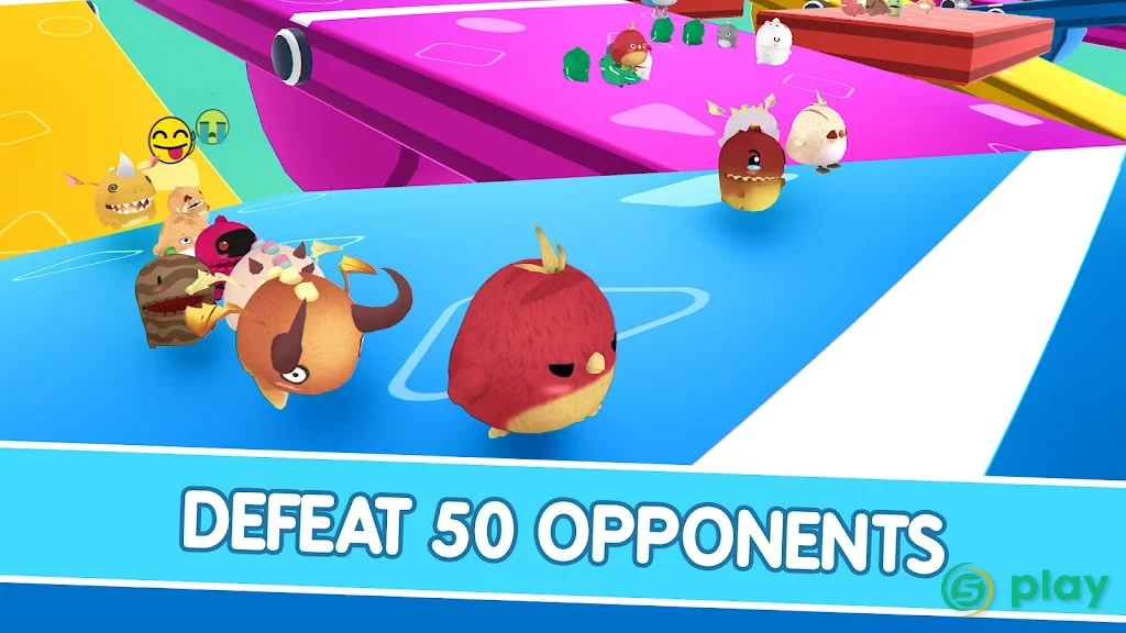 Fall.io - Race of Dino — скриншот 6