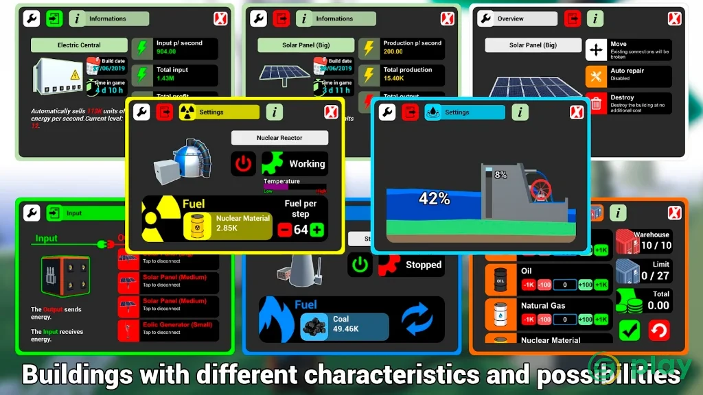 Electric Energy Tycoon — скриншот 6