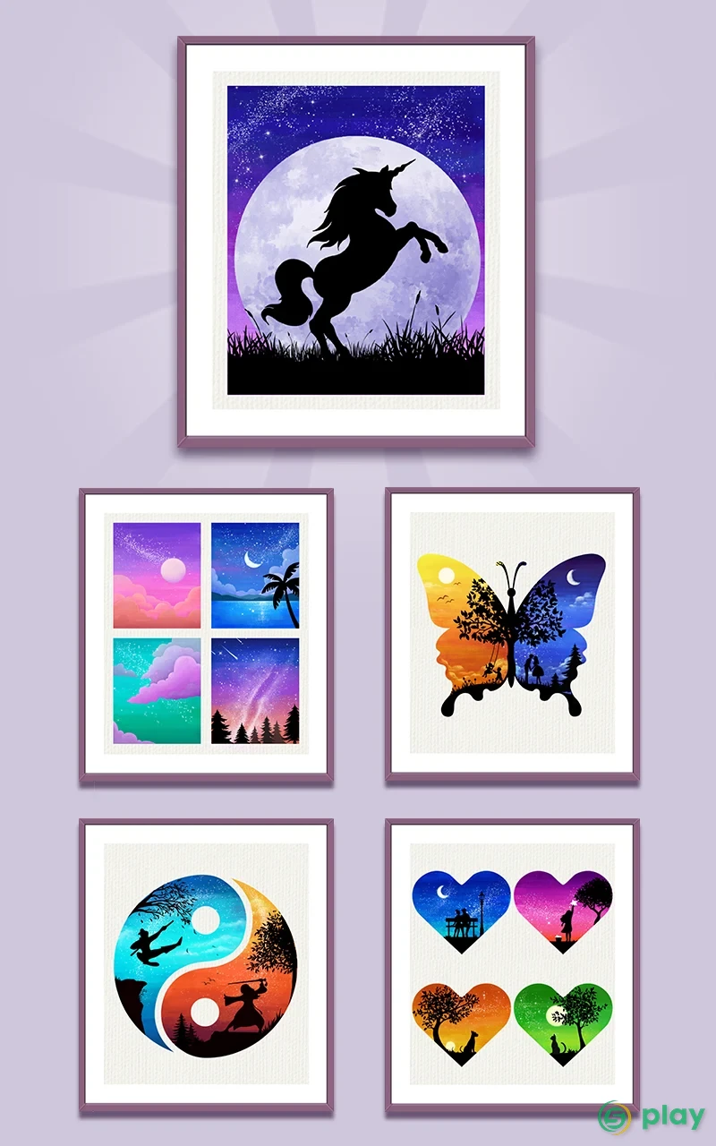 Silhouette Art — скриншот 8