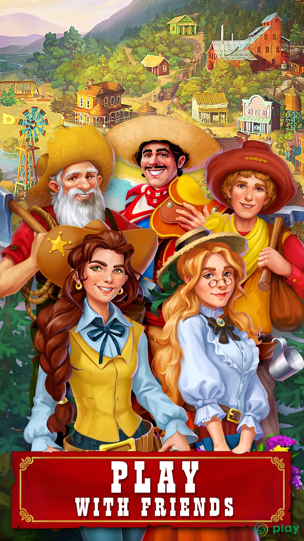 Jewels of the Wild West: игра-головоломка 3 в ряд — скриншот 6