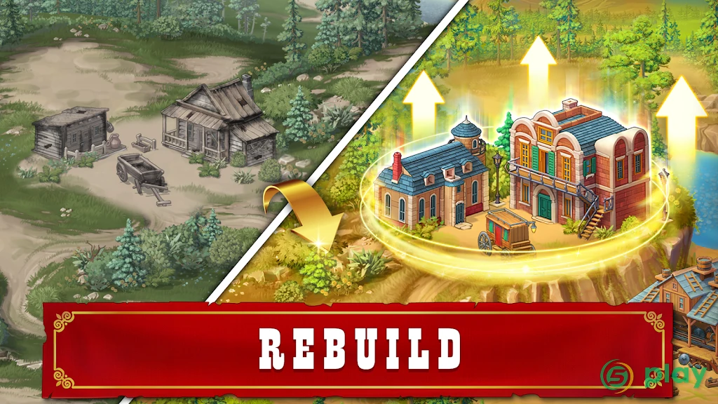 Jewels of the Wild West: игра-головоломка 3 в ряд — скриншот 8