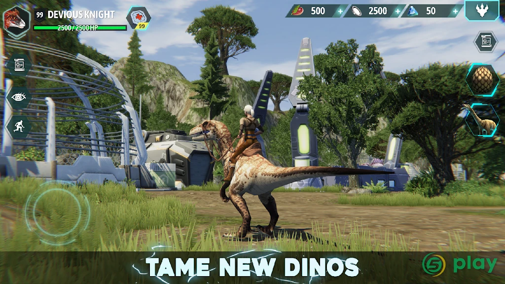 Dino Tamers - Jurassic Riding MMO — скриншот 3