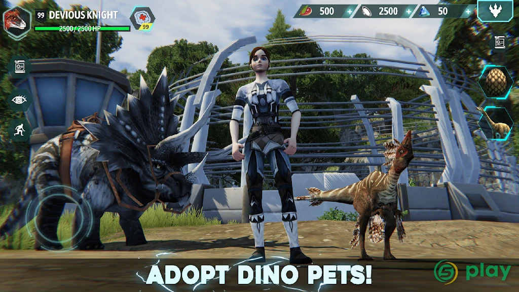 Dino Tamers - Jurassic Riding MMO — скриншот 6
