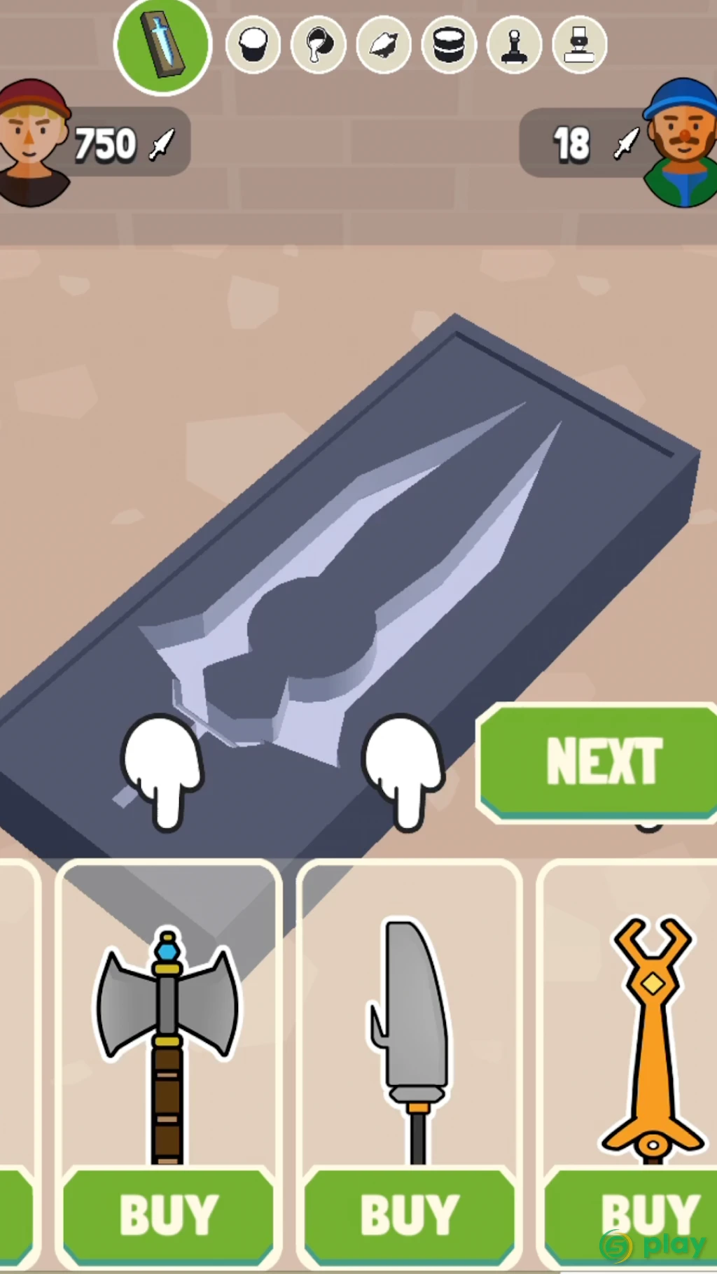 Blade Forge 3D — скриншот 1