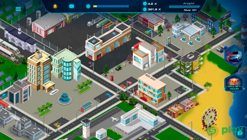 Virtual Truck Manager 2 Tycoon trucking company — скриншот 1