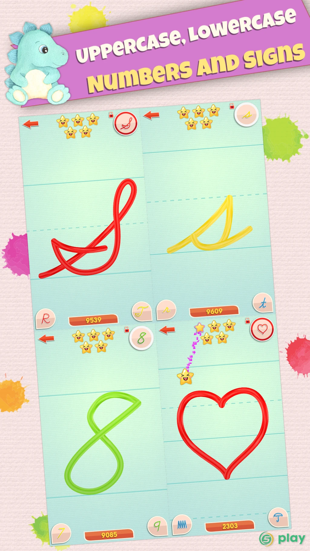 LetraKid Cursive: Alphabet Letters Writing Kids — скриншот 2