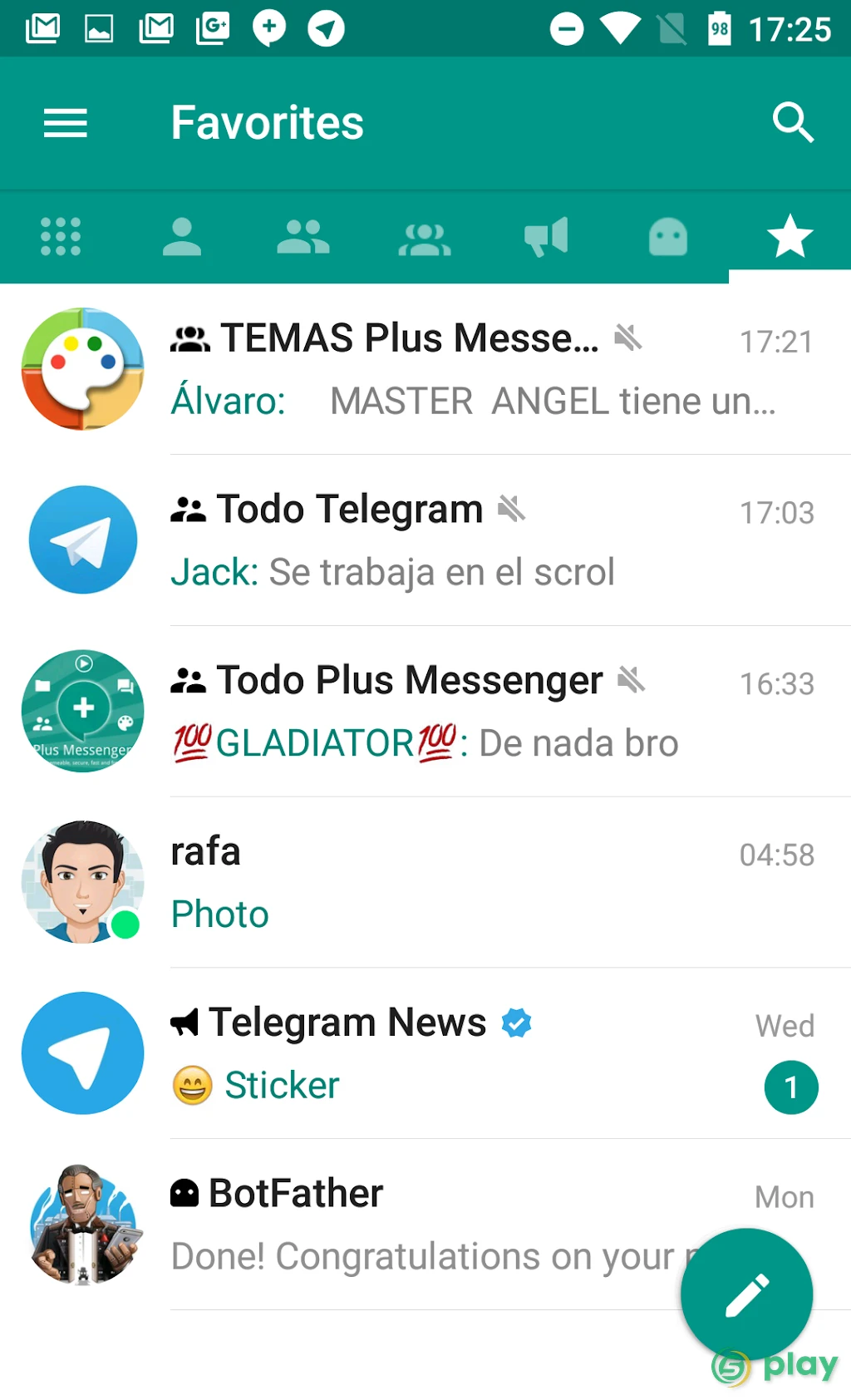 Plus Messenger — скриншот 1