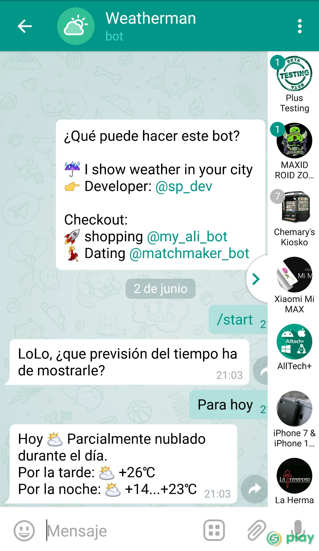 Plus Messenger — скриншот 7