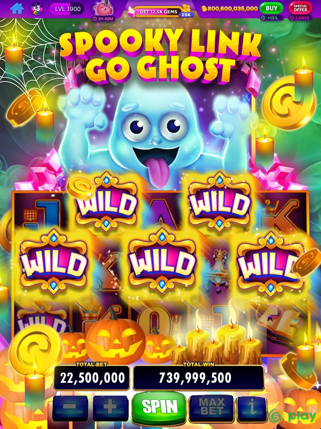 Cashman Casino: онлайн-игровой автомат — скриншот 11