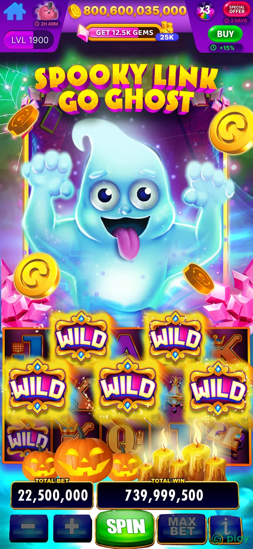 Cashman Casino: онлайн-игровой автомат — скриншот 3